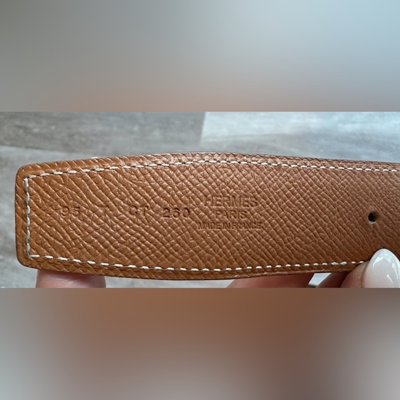 Hermes Swift Epsom 32mm H Constance belt - Picture 8 of 8